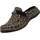 Damen Clogs Braun/Leopard - Bunt