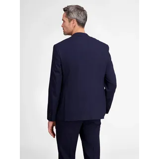 Baukastensakko LERROS "Anzug-Sakko in Kurzgrößen mit Stretchanteil, bequeme Passform", Herren, Gr. 26, blau (bold navy), 49% Viskose, 29% Polyester, 20% Wolle, 2% Elasthan, Sakkos Baukastensakko