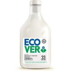 Ecover Zero Sensitive Weichspüler (1 L/33 Waschladungen), Weichspüler ohne Duft mit pflanzenbasierten Inhaltsstoffen, Ecover Weichspüler für weiche Wäsche und leichtes Bügeln