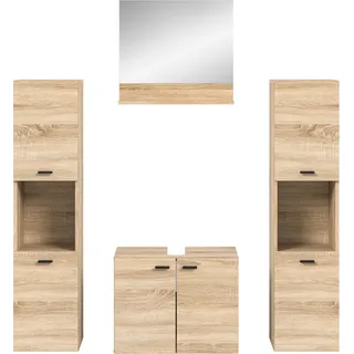 WELLTIME Tampa 4-tlg. Eiche