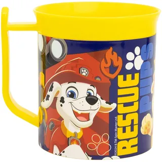 Paw Patrol wiederverwendbare Tasse aus Kunststoff, mikrowellengeeignet, 400 ml