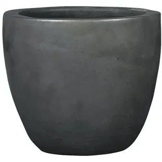 Pflanztopf Lafiora Oslo Ton Ø 37 cm anthrazit
