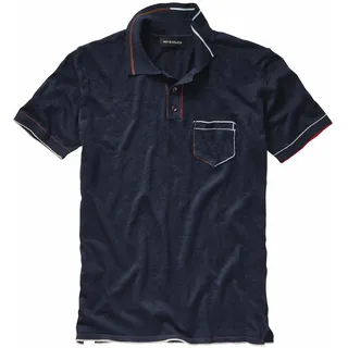 Feinsinniges Polo Blau XXL