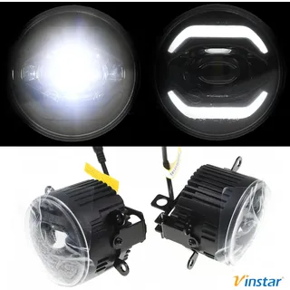 Vinstar NEBELSCHEINWERFER + TAGFAHRLICHT LED kompatibel mit Citroen Berlingo C1 C4 C5 C6 DS4 DS5 Jumper