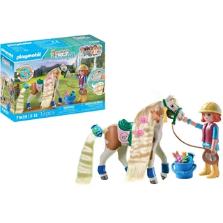 Playmobil Horses of Waterfall Ellie & Pferd mit Kreppeisen 71639