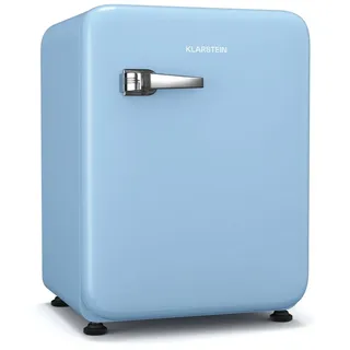 Audrey Evo Mini Retro-Getränkekühlschrank (68 l, 670 mm hoch, Pastellblau)