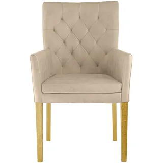 Home Affaire Armlehnstuhl Colorado Polyester beige
