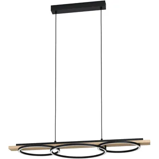 EGLO Boyal 3-flg. 40 cm rund braun, schwarz, weiß