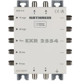 Kathrein EXR 2554 Satblock-Verteilung 5 Eingänge 5 Ausgänge