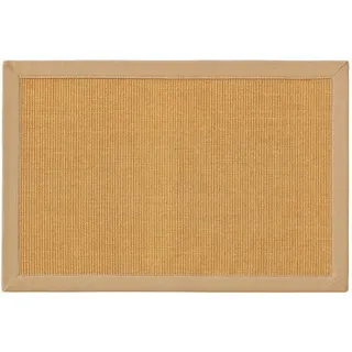 benuta Nest Fussmatte Sana Beige 60x90 cm , Textil , Beton Optik , Rechteckig , 60x90 cm , für Fußbodenheizung geeignet , Teppiche und Böden, Schmutzfangmatten, Fußmatten