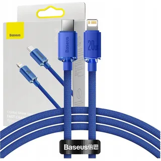 Baseus Crystal cable USB-C to Lightning 20W 1.2m (blue)