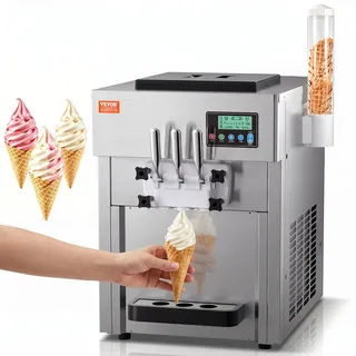 Vevor Kommerzielle Eismaschine 1,8 l