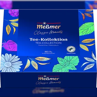 Meßmer Tea Collection Box Teebeutel 180 x 2,06 g
