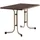 Boulevard-Klapptisch 115 x 70 x 72 cm champagner/Schieferdekor mocca