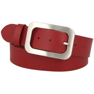 MGM Damen Gürtel 950-1062, Gr. 90, Rot (Dunkelrot)