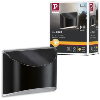 Paulmann Wegeleuchte Kunststoff 14,2 cm inkl. 1x0,05 W IP44 grau