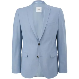 S.Oliver Black Label Herren 2140779 Business-Anzug Jacke, Blassblau, 98 EU