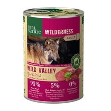 REAL NATURE WILDERNESS Adult Wild Valley Pferd & Rind 12x400 g