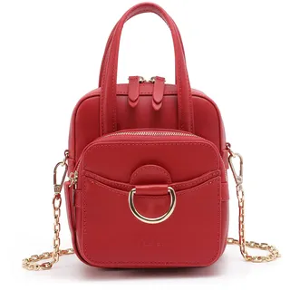 Kate Lee Damen Rot Umhängetasche Assia