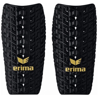 Erima Evo Flex Schienbeinschoner, schwarz/Gold, M