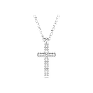 Swarovski Damen-Kette Metall Kristall