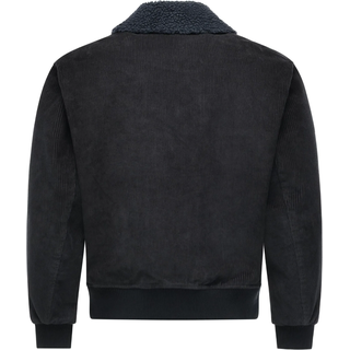 Cordjacke RAGWEAR "Cordjacke Alees Cordy", Herren, Gr. M, grau (dunkelgrau), Obermaterial: 100% Baumwolle CO.  Obermaterial: Futter: 100% Polyester PES. 100% Polyester PES., Jacken Cordjacke
