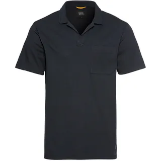 camel active Herren Kurzarm Poloshirt mit Brusttasche Dunkelblau, Menswear-XL