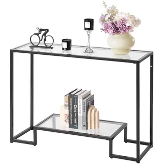 Vevor Konsolentisch 107 x 35,4 x 75,5 cm schwarz