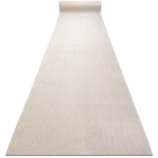 RugsX Sion Teppichläufer 120 x 200 cm Beige/Weiß