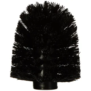Testrut axentia Ersatz-Bürstenkopf, Kunststoff, schwarz, ca. Ø [Ø8 cm x H: 9,5 cm]