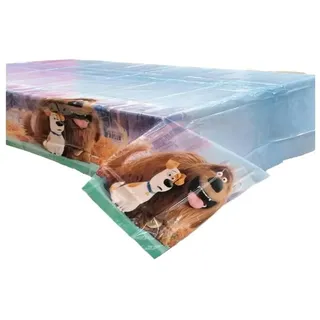 ALMACENESADAN, 5156 Geburtstagsparty, Tischdecke, 120 x 180 cm, Lizenzprodukt von Toy Story (Haustiere)
