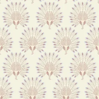 Vliestapete , Lila , Kunststoff, Papier , Vogel , 52x1000 cm , Made in Europe , Tapeten & Wandverkleidungen, Vliestapeten