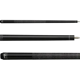 Viper Unisex-Erwachsene PP-13-19 Elite Billardqueue, 147,3 cm, Metall, Schwarz, 540 g, Metallschwarz, 19-Ounce