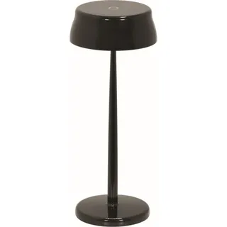 Zafferano -  Zafferano SISTER LIGHT Wi-fi Wiederaufladbare und dimmbare intelligente LED-Tischlampe Pearly Black