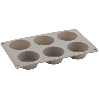 FLORINA Silikon Muffinform | Muffinförmchen ANIDE für 6 Muffins | Antihaft & Flexibel | Cupcake Formen | Backform auch für Brownies Kuchen Pudding | Muffinblech | Spülmaschinengeeignet