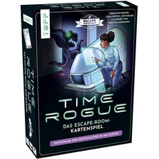 Escape Experience – Time Rogue. Rätseln, kombinieren und entscheiden, um der Zeitschleife zu entkommen: Das Escape-Room-Erlebnis als Kartenspiel!