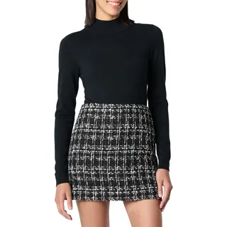 The Drop Damen Maura Long Sleeve Mock Neck Sweater Pullover