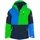 Jacke Bright Green/Medium Blue 152