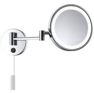 DEUSENFELD WLED1000 - Wand LED Kosmetikspiegel Schminkspiegel 10-fach Ø 20cm