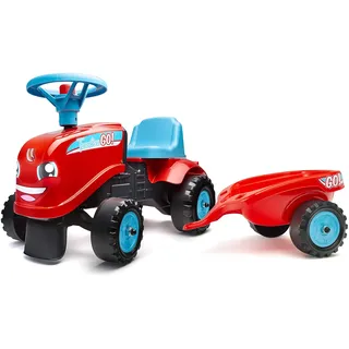 Falk Traktor Go! Rutschauto Blau/Rot (200B)