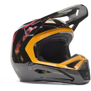 Helmet Fox JUNIOR V1 KAIROS Tangerine YM