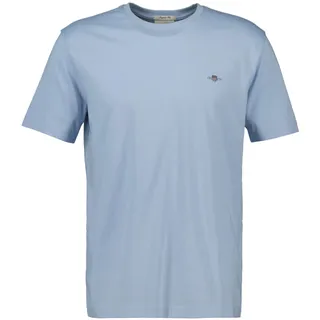 GANT Herren, Reg Shield T-Shirt, Fresh Blue, XXL, EU