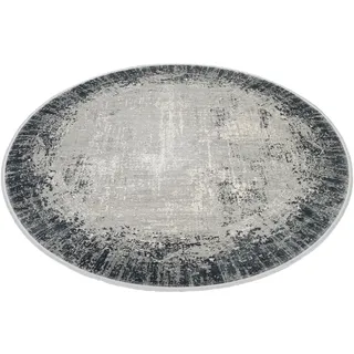 WK Wohnen »BORDER« rund 8 mm Höhe hochwertiger Viskoseanteil, samtweiche Oberfläche mit 3 D Effekt