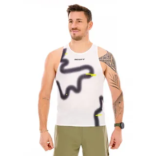 Scott RC Run Tank Herren Weiß/Schwarz L