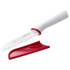 Tefal K15304 Ingenio Keramik Santokumesser 13 cm, weiß