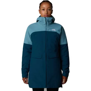 The North Face Dryvent Damen Mono Triclimate Parka Midnight Petrol/Algae B S