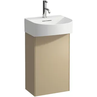 LAUFEN SONAR Waschtischunterbau, eine Tür, Scharnier links, passend zu Handwaschbecken 815341, H4054810340401, Farbe: Gold
