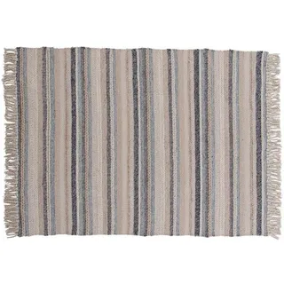 P & B Hochflorteppich , Blau, Beige , Textil , Uni , rechteckig , 200x300 cm , Oeko-Tex® Standard 100 , leicht zusammenrollbar , Teppiche und Böden, Teppiche, Hochflorteppiche & Shaggys