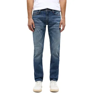 MUSTANG Herren Oregon taps toelopende Fit Jeans, 583 Blau, 34W / 32L EU
