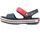 Crocband Sandalen Blau/Rot 19